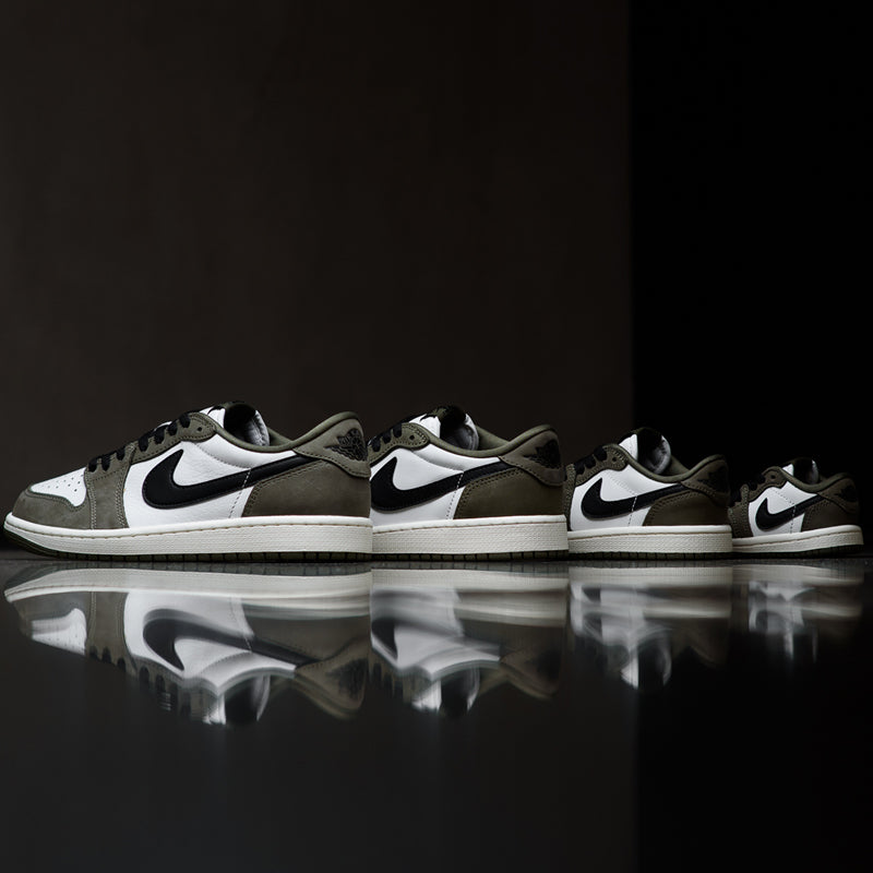 Jordan 1 Retro Low OG (TD) - Medium Olive/Black