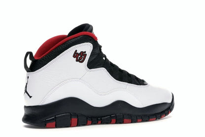 Air Jordan 10 Retro Double Nickel (310805-102) White/Black-True Red Men’s Sneakers