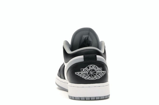 Air Jordan 1 Low Shadow 553558-039 Black Light Smoke Grey White Sneakers