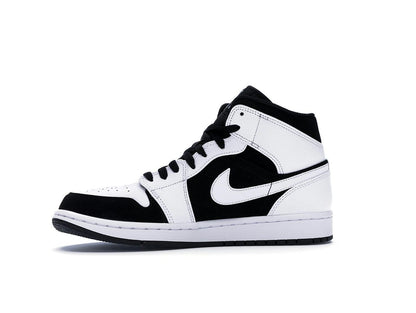 Jordan 1 Mid White Black: Classic Style, Modern Comfort