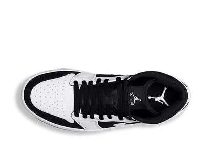 Jordan 1 Mid White Black: Classic Style, Modern Comfort