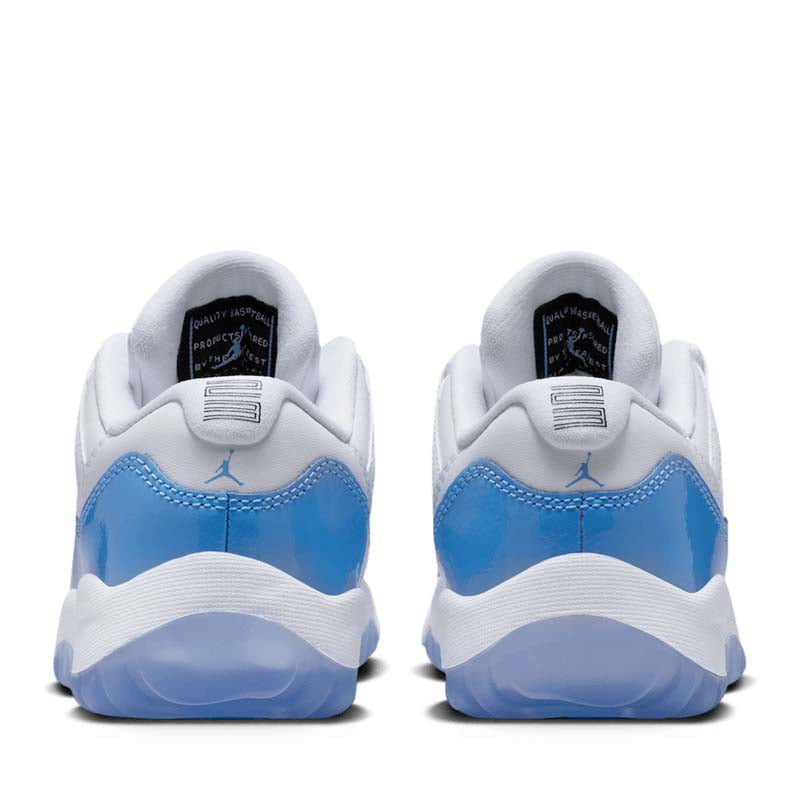 Jordan 11 Retro Low (PS) - White/University Blue