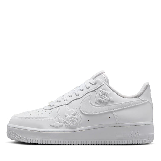 Women's Nike Air Force 1 '07 'White Roses' - White/Black