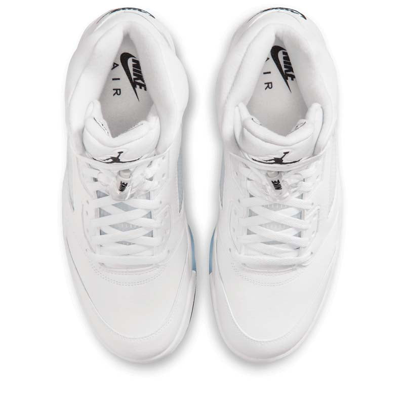 Air Jordan 5 Retro - White/Metallic Silver