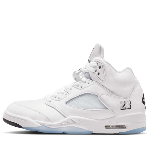 Air Jordan 5 Retro - White/Metallic Silver