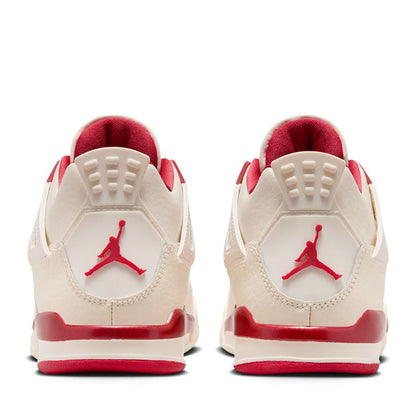 Jordan 4 Retro 'Valentine's Day' (PS) - Pale Ivory/Sierra Red