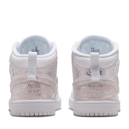 Jordan 1 Mid SE (PS) - White/Field Silver