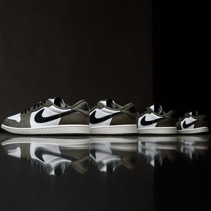 Air Jordan 1 Retro Low OG (GS) - Medium Olive/Black