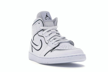 Air Jordan 1 Mid Iridescent Reflective White Women’s CK6587-100