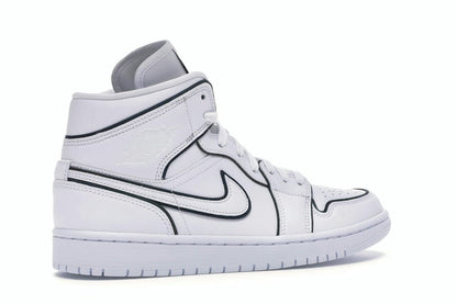 Air Jordan 1 Mid Iridescent Reflective White Women’s CK6587-100