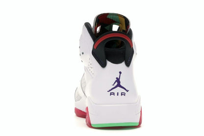 Jordan 6 Retro Hare CT8529-062 Sneakers – Neutral Grey/White/Red
