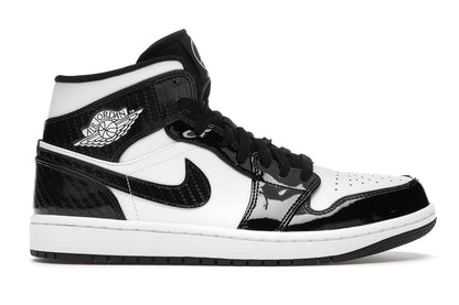 Air Jordan 1 Mid Carbon Fiber Black White DD1649-001