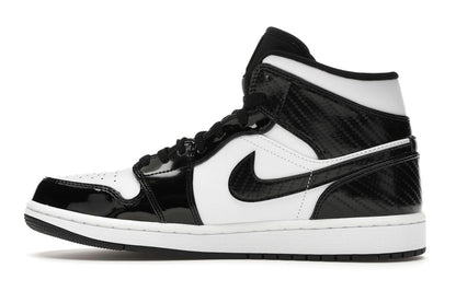 Air Jordan 1 Mid Carbon Fiber Black White DD1649-001