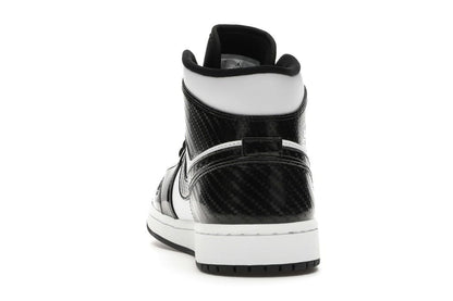 Air Jordan 1 Mid Carbon Fiber Black White DD1649-001