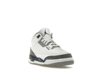 Jordan 3 Retro Midnight Navy (GS) DM0967-140 White Cement Grey Black Sneakers