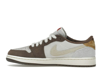 Jordan 1 Retro Low OG Year of the Rabbit – Sail/University Red-Brown – DV1312-200