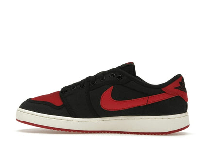 Jordan 1 Retro AJKO Low Bred – DX4981-006 – Black/Varsity Red/White