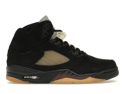 Jordan 5 Retro A Ma Manière Dusk (FD1330-001) Black Burgundy Crush Sneakers