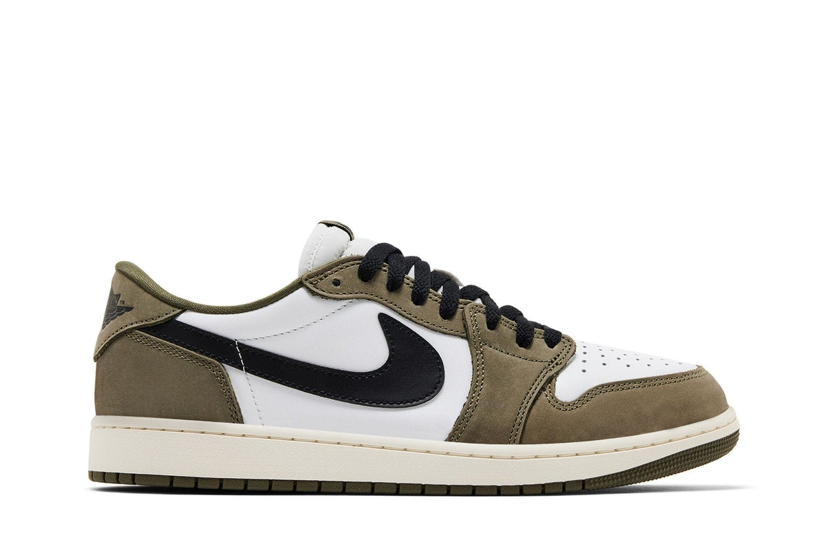 Air Jordan 1 Retro Low Og Medium Olive Medium Olive Black Summit White Sail