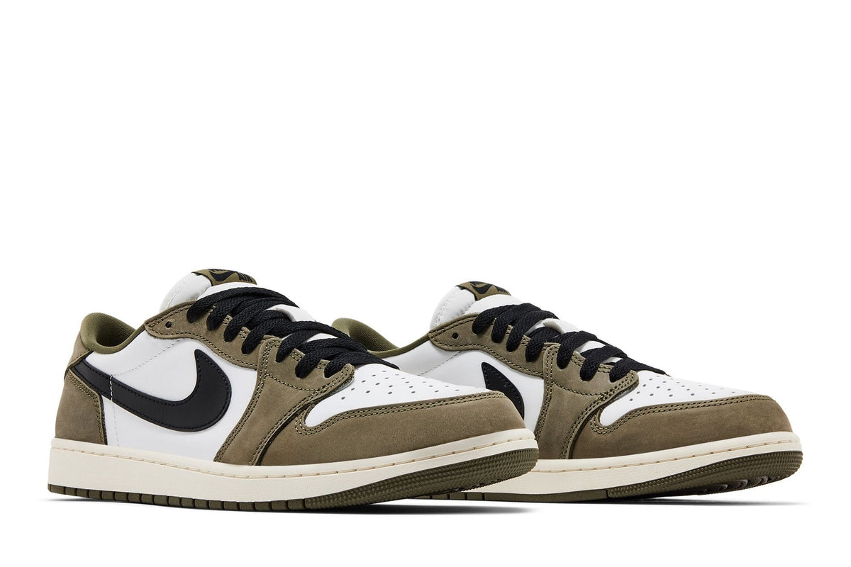 Air Jordan 1 Retro Low Og Medium Olive Medium Olive Black Summit White Sail