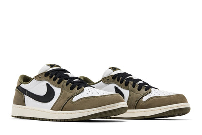 Air Jordan 1 Retro Low Og Medium Olive Medium Olive Black Summit White Sail
