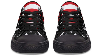 Firefighter Black Lowtop Sneaker