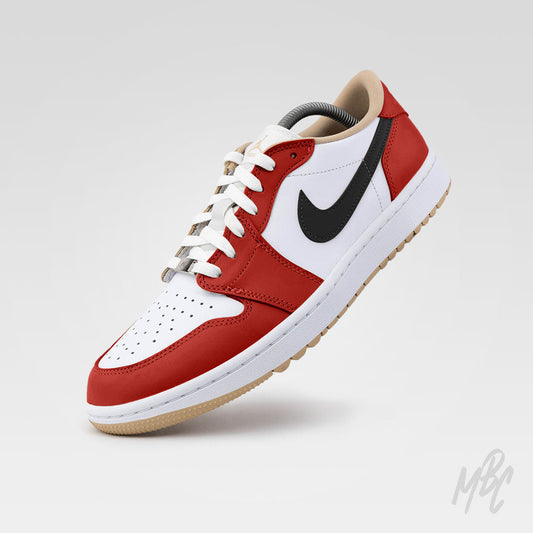 Sunday Red - Jordan 1 Low Golf Custom