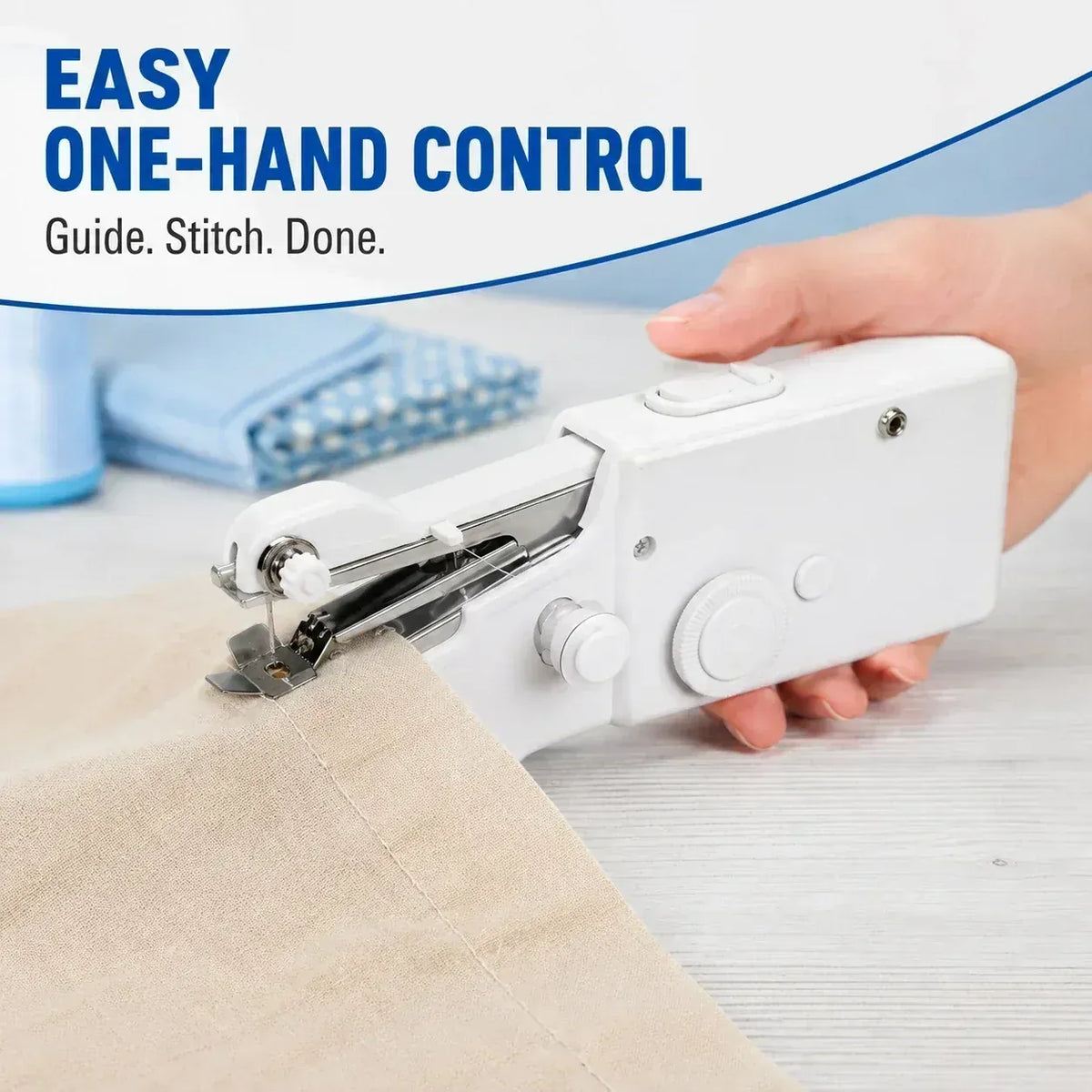 🧵Portable Handheld Sewing Machine – Quick Fabric Repair Tool